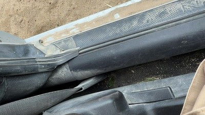 2007 Saturn Ion Driver Left Lower Kick Trim Panel Oem Black 19E