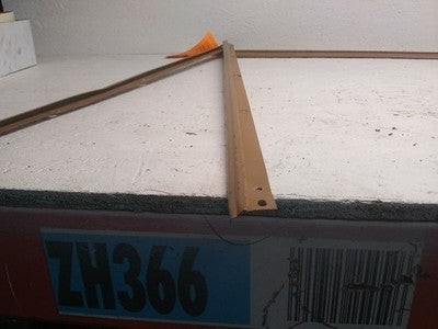 1985 Jeep Grand Wagoneer Set of 4 Door Inside Tan Trim Molding Strips OEM
