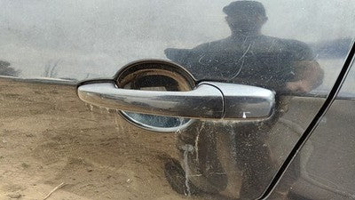 2006-2011 Ford Fusion Driver Left Rear Outside Door Handle Oem Back Black Uh