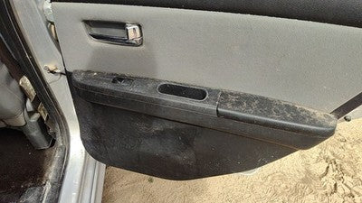 10 Sentra Sr Passenger Right Rear Inside Door Trim Panel With Switches Back Gray