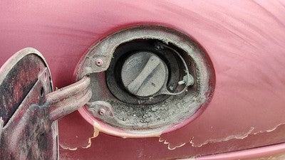 1997 Ford Escort Fuel Filler Neck Assembly With Gas Cap Oem F7Cz9034Ae