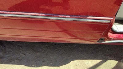 06 Town Country Passenger Right Rear Moulding From Door Back Trim Strip Red Prh