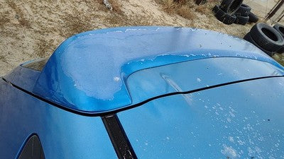 2004-2006 Mazda 3 Rear Spoiler Back Wing Oem 27B Winning Blue Bp4k51960d01