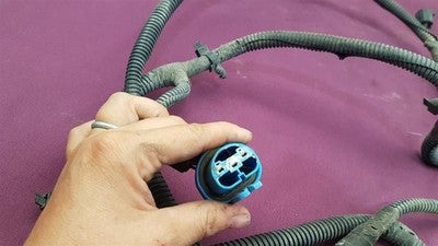 2006 Jeep Liberty Front Head Light Lamp Wiring Harness Oem 55156820Aa