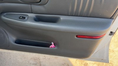 00-05 Buick Century Passenger Right Front Door Trim Panel With Switches Gray 93B
