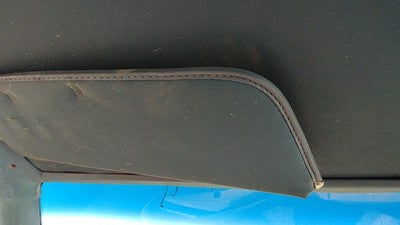 1975 Cutlass Supreme Driver Left Sun Visor Oem 2 Door Coupe Blue
