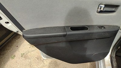 2010 Sentra Sr Driver Left Rear Inside Door Trim Panel With Switches Back Gray X