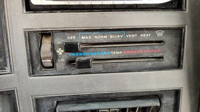 1986-1996 Jeep Cherokee Temperature Control Module In Dash Heater Ac Head Unit