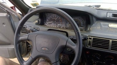 1991 Mitsubishi Galant Vr-4 Steering Wheel Assembly Oem Awd Black