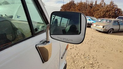 1992-1996 Gmc Van 3500 Passenger Right Manual Side Mirror Door Mounted Oem
