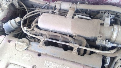 1997-2001 Hyundai Tiburon Complete Fuel Rail With Injectors Set Oem 2.0L
