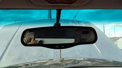 1999 Chevy Suburban Inside Rear View Mirror Oem Windshield Mounted