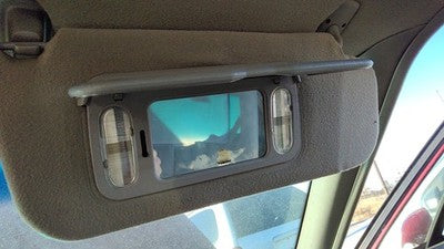 1996 Olds 88 Passenger Right Sun Visor Oem Gray