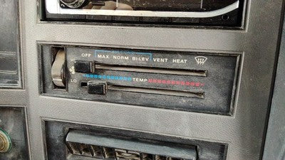 1986-1996 Jeep Cherokee Temperature Control Module In Dash Heater Ac Head Unit