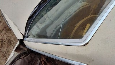 1981 Chevy Malibu Chrome Trim Around Windshield Surround Moulding Front 4 Door