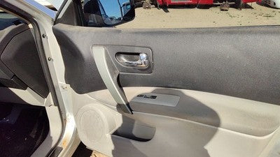 08-15 Rogue Passenger Right Front Inside Door Trim Panel With Switches Gray K