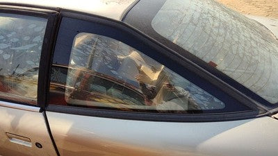 1991-1996 Saturn Sc2 Coupe Driver Left Rear Quarter Glass Back Side Window Oem