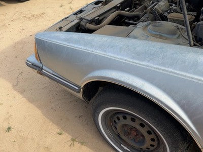 1986-1991 Olds 88 Driver Left Front Fender Oem Blue 25532744