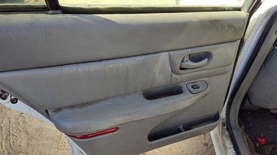 97-05 Buick Century Driver Left Rear Door Trim Panel With Switches Back Gray 14B