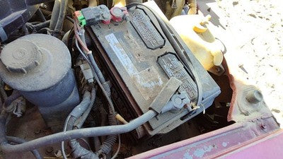 1996 Nissan Hardbody Complete Battery Box Mount Tray With Hold Down Oem 2.4L