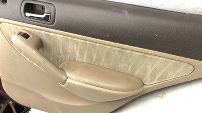 2003-2005 Honda Civic Passenger Right Rear Inside Door Trim Panel Oem Back Tan