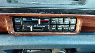 95-99 Buick Lesabre Temperature Control Module In Dash Heater Ac Head Unit Oem