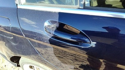 08-15 Mercedes C300 Passenger Right Rear Outside Door Handle Back Lunar Blue 890