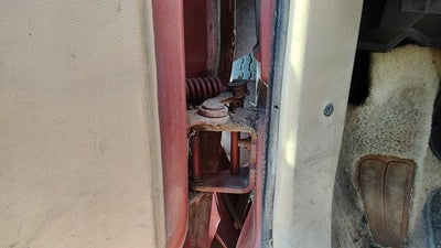 1985-1991 Pontiac Sunbird Driver Left Upper Lower Door Hinge Pair Set Oem