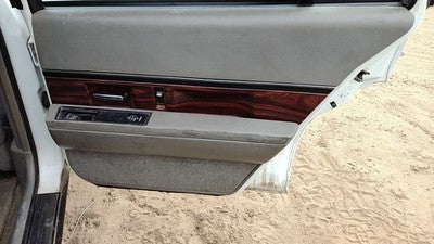 98 Buick Lesabre Passenger Right Rear Inside Door Trim Panel Only Back Grey 17C