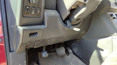 2008-2015 Nissan Rogue Lower Dash Under Column Knee Bolster Trim Panel G Black