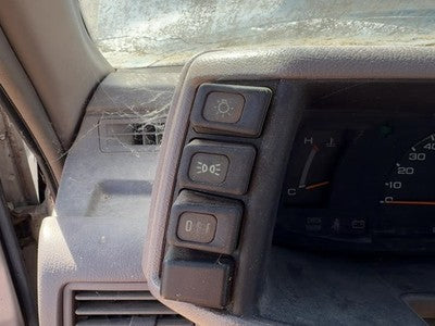 1991-1995 Isuzu Pup Headlight Switch Buttons From Dash Oem Gray 8943837640