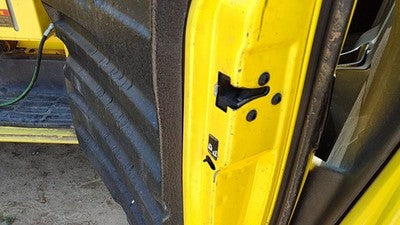 1996-2002 Express Van 2500 Passenger Right Rear Forward Door Latch With Rods Oem