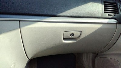 2007-2008 Hyundai Sonata Glove Box Assembly Complete Door With Latch Oem Fz Gray