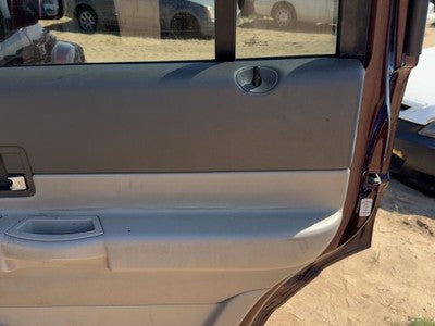 04-05 Durango Passenger Right Rear Door Trim Panel With Switches Back Gray Hjj1