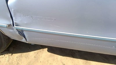 1991 Chevy Caprice Driver Left Front Moulding From Door Oem Trim Strip Blue