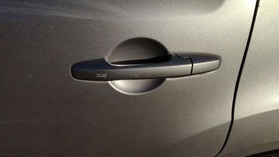 2009-2015 Honda Pilot Driver Left Rear Outside Door Handle Oem Back Silver Si