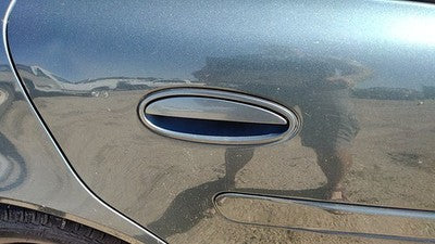 03-08 Grand Prix Stealth Passenger Right Rear Outside Door Handle Back Gray 46U