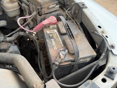 2005-2006 Dodge Dakota Complete Battery Box Mount Tray With Hold Down Oem