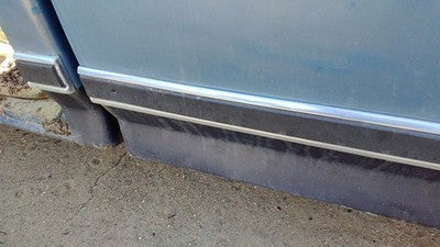 1982 Ford F150 Driver Left Rear Moulding On Front Box Oem