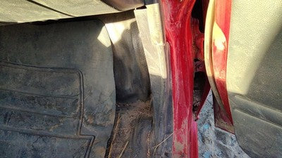 1997 Nissan Hardbody Passenger Right Lower Kick Trim Panel Oem Gray