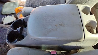 2001-2004 Ford F150 Center Console Assembly Oem Arm Rest Fold Down Gray