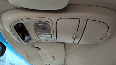 2000 Dodge Durango Center Overhead Console Oem Dome Light Map Lamp Cubby Tan