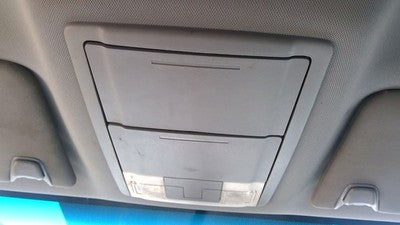 09-14 Ford F150 Center Overhead Console Dome Light Map Lamp Cubby Steel Gray Ms