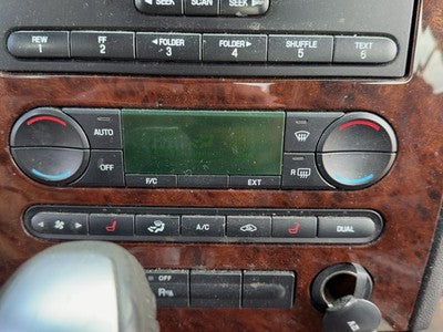 05-07 Fivehundred Temperature Control Module In Dash Heater Ac Head Unit Oem