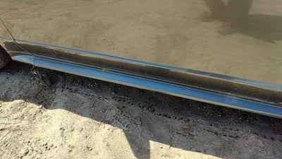 99-04 Mustang Driver Left Lower Rocker Panel Moulding Side Skirt Shadow Gray Cx