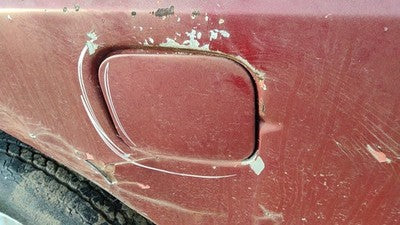 1979 Ford F150 Fuel Tank Door With Hinge Gas Lid Oem Filler Maroon