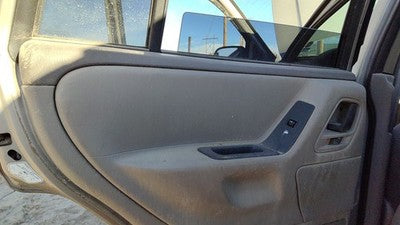 00-01 Grand Cherokee Driver Left Rear Door Trim Panel With Switches Back Gray
