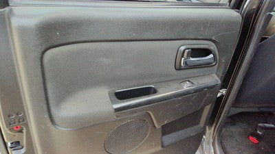 2007-12 Gmc Canyon Driver Left Rear Door Trim Panel With Switches Back Ebony 19J