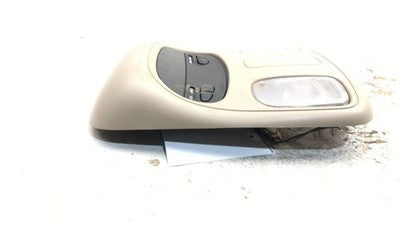 06-08 Dodge Ram 1500 Center Overhead Console Dome Light Map Lamp Cubby Khaki J3
