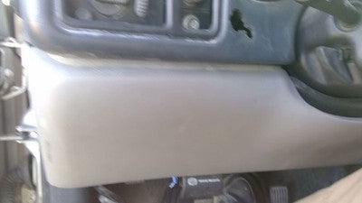 2000-2002 Chevy Tahoe Lower Dash Under Column Knee Bolster Trim Panel Gray 12d